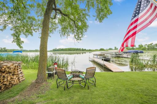 Where memories are made. Gather around the fire pit after a day of boating, watch the sunset over the lake, and enjoy peaceful evenings under the stars from your own backyard.