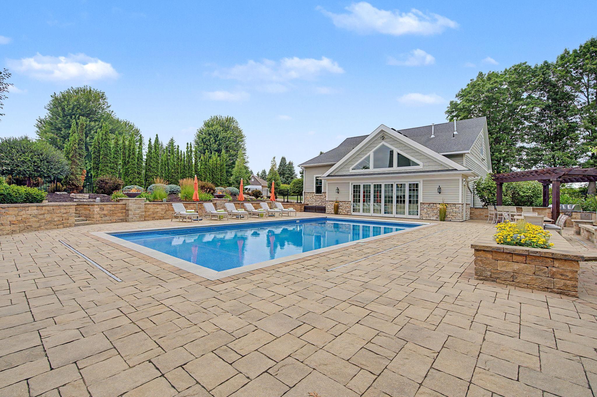 Day Time Pool House View | 15471 Dogwood St NW