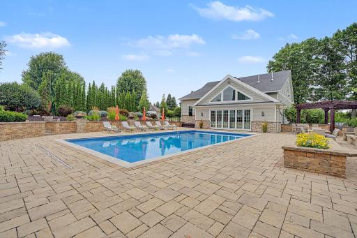 Day Time Pool House View | 15471 Dogwood St NW