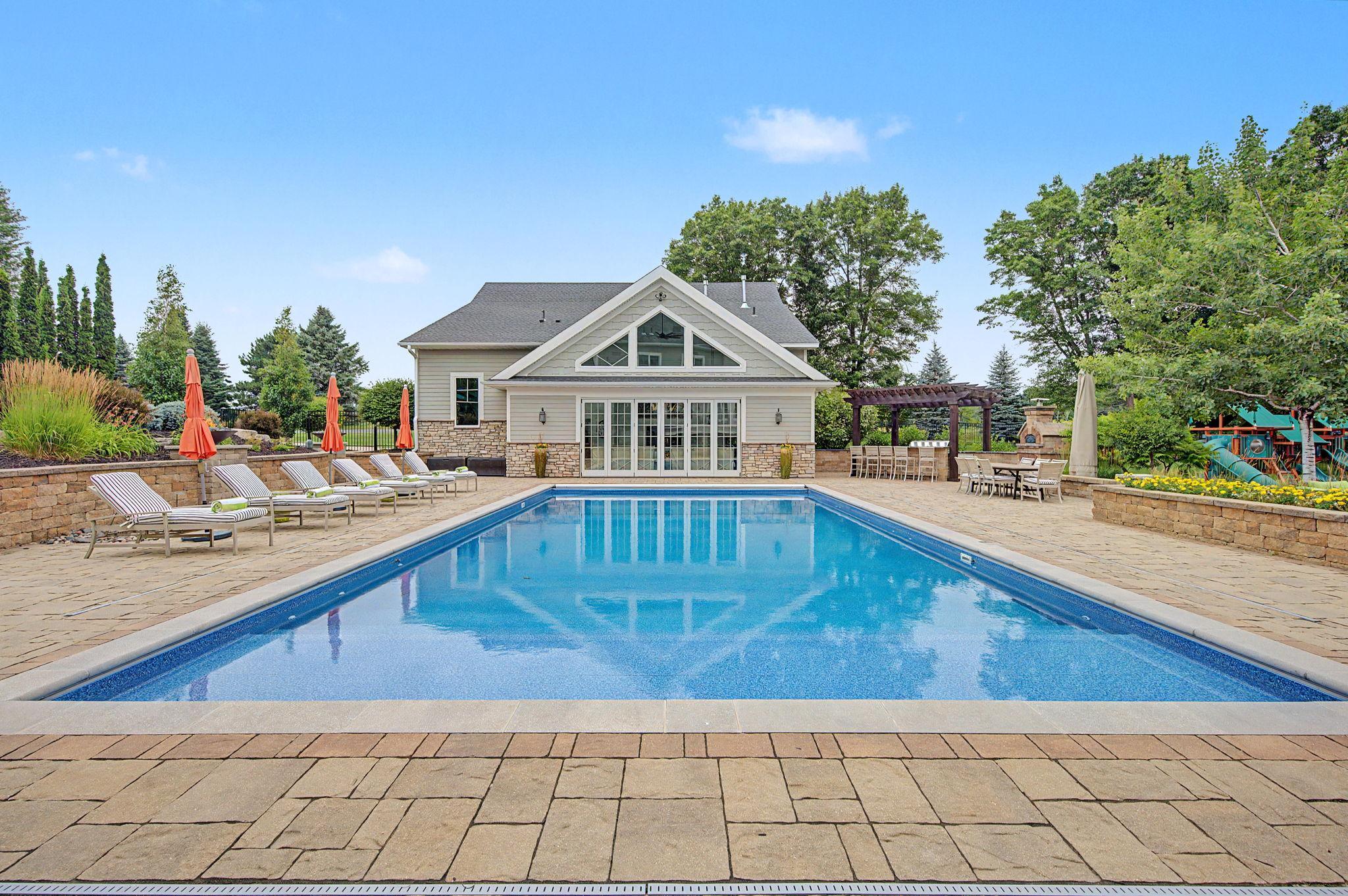 Day Time Pool House View | 15471 Dogwood St NW