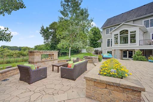Patio Sitting Area with Fire Place | 15471 Dogwood St NW