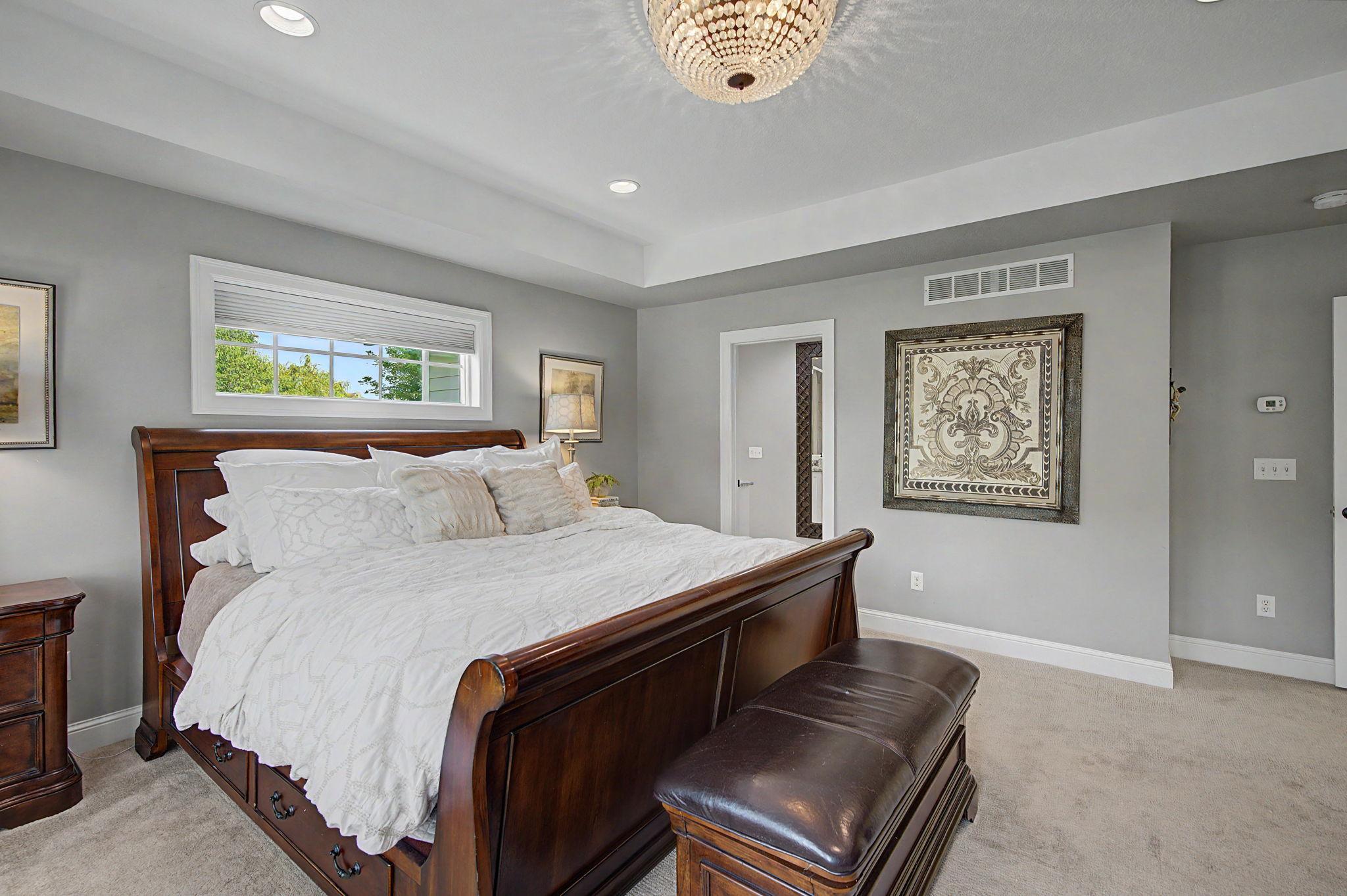 Upper Level Primary Bedroom | 15471 Dogwood St NW