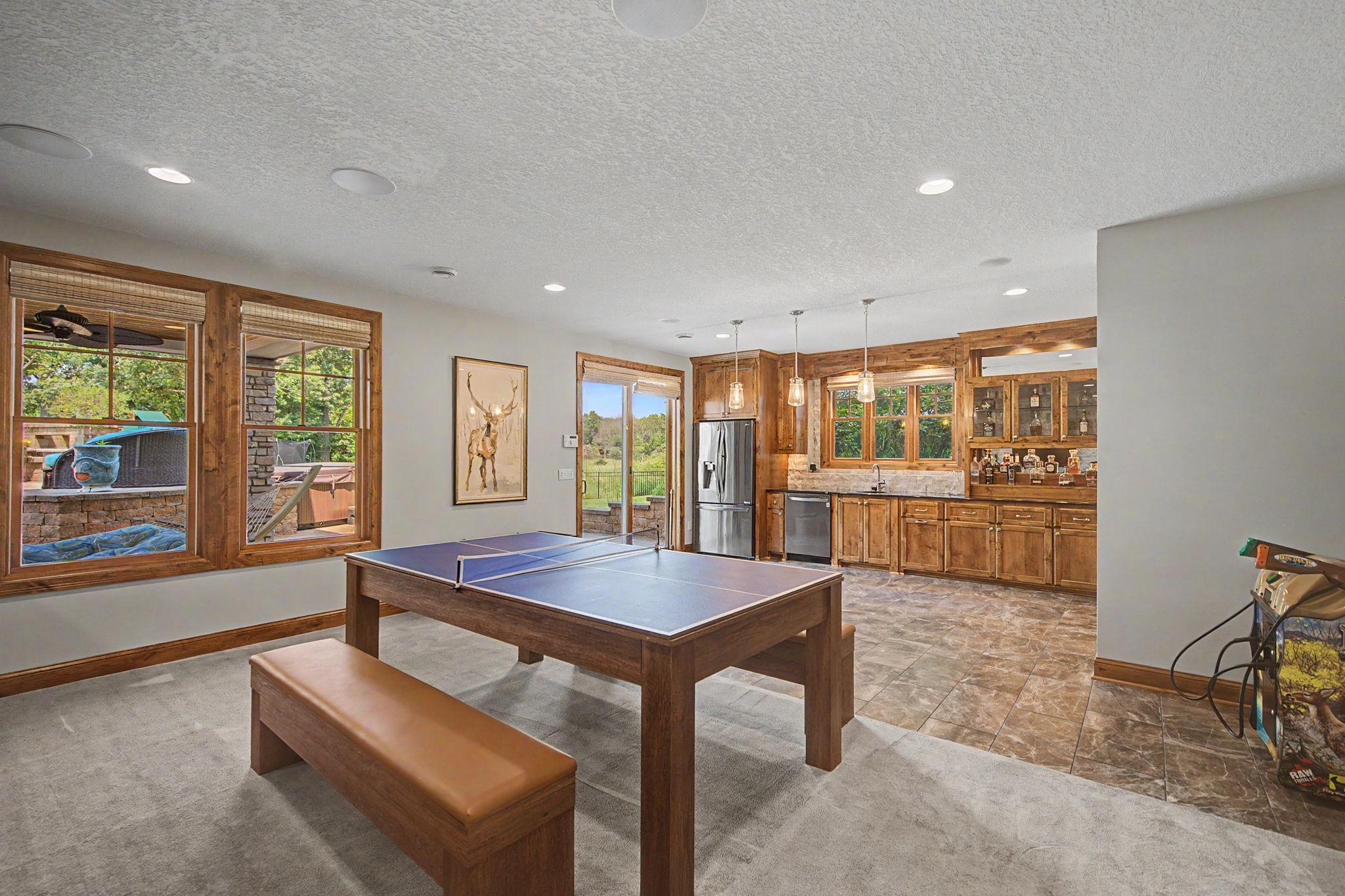 Lower Level Family Room | 15471 Dogwood St NW