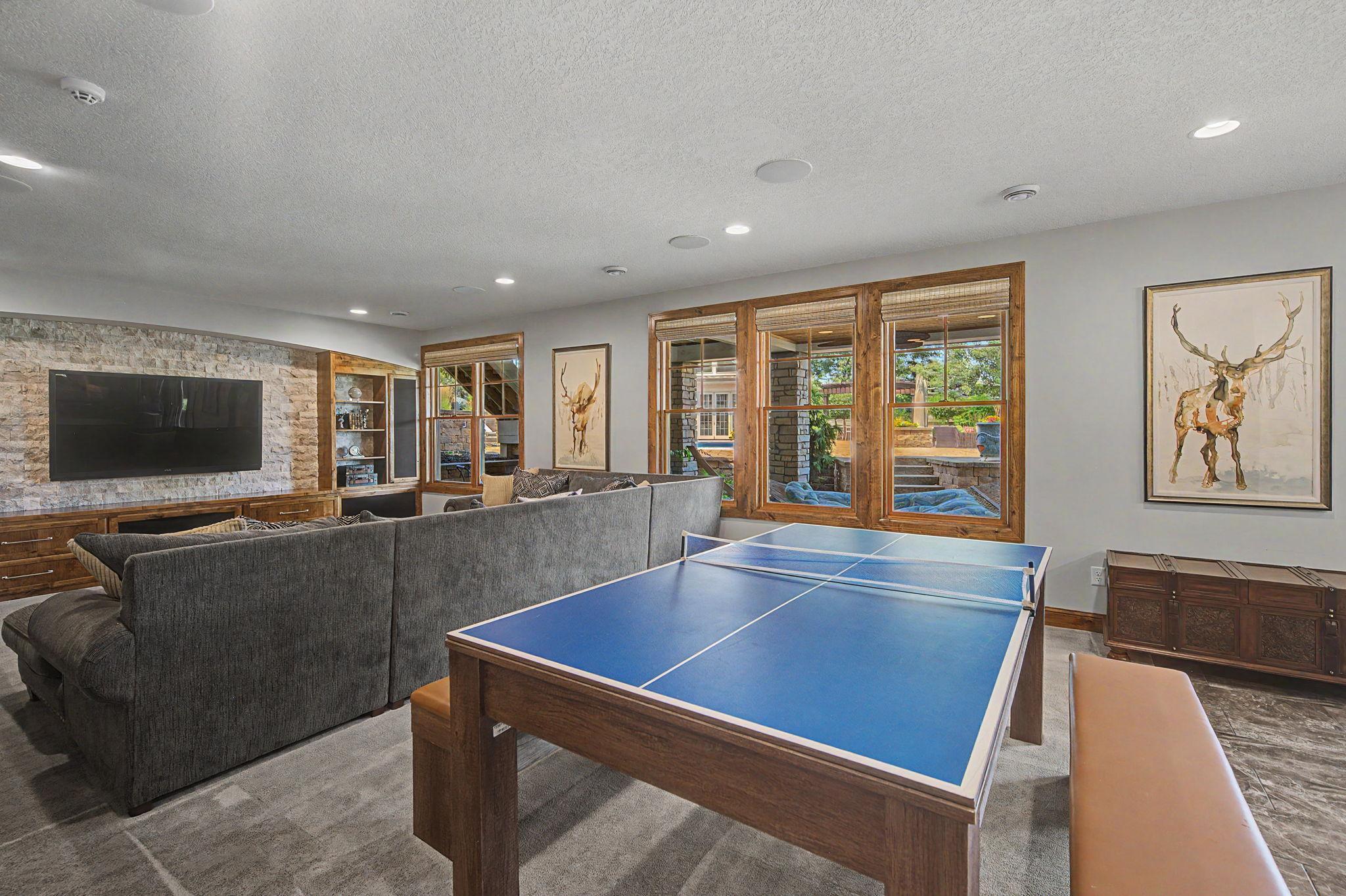 Lower Level Family Room | 15471 Dogwood St NW