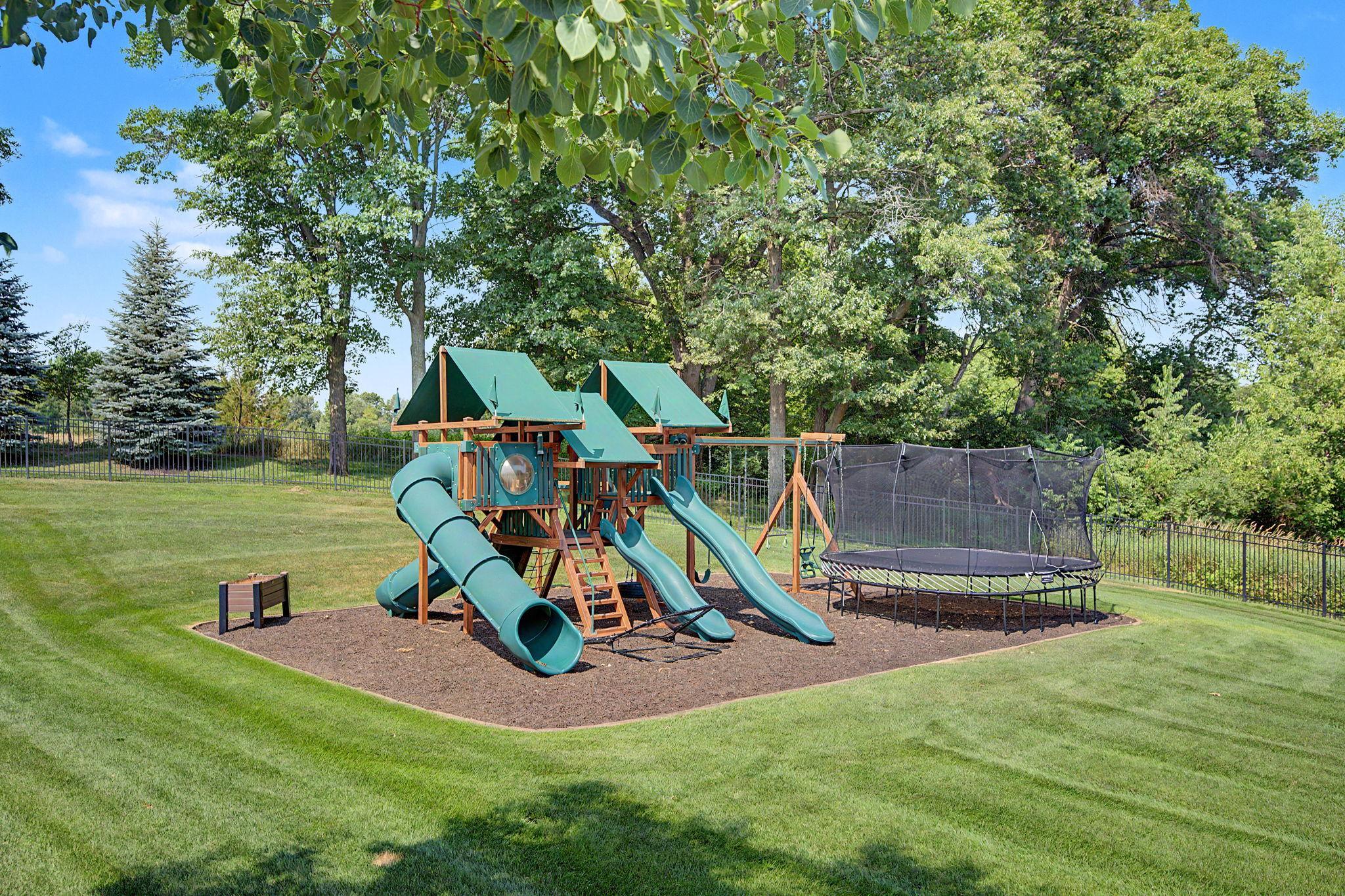 Rear Yard Play set | 15471 Dogwood St NW