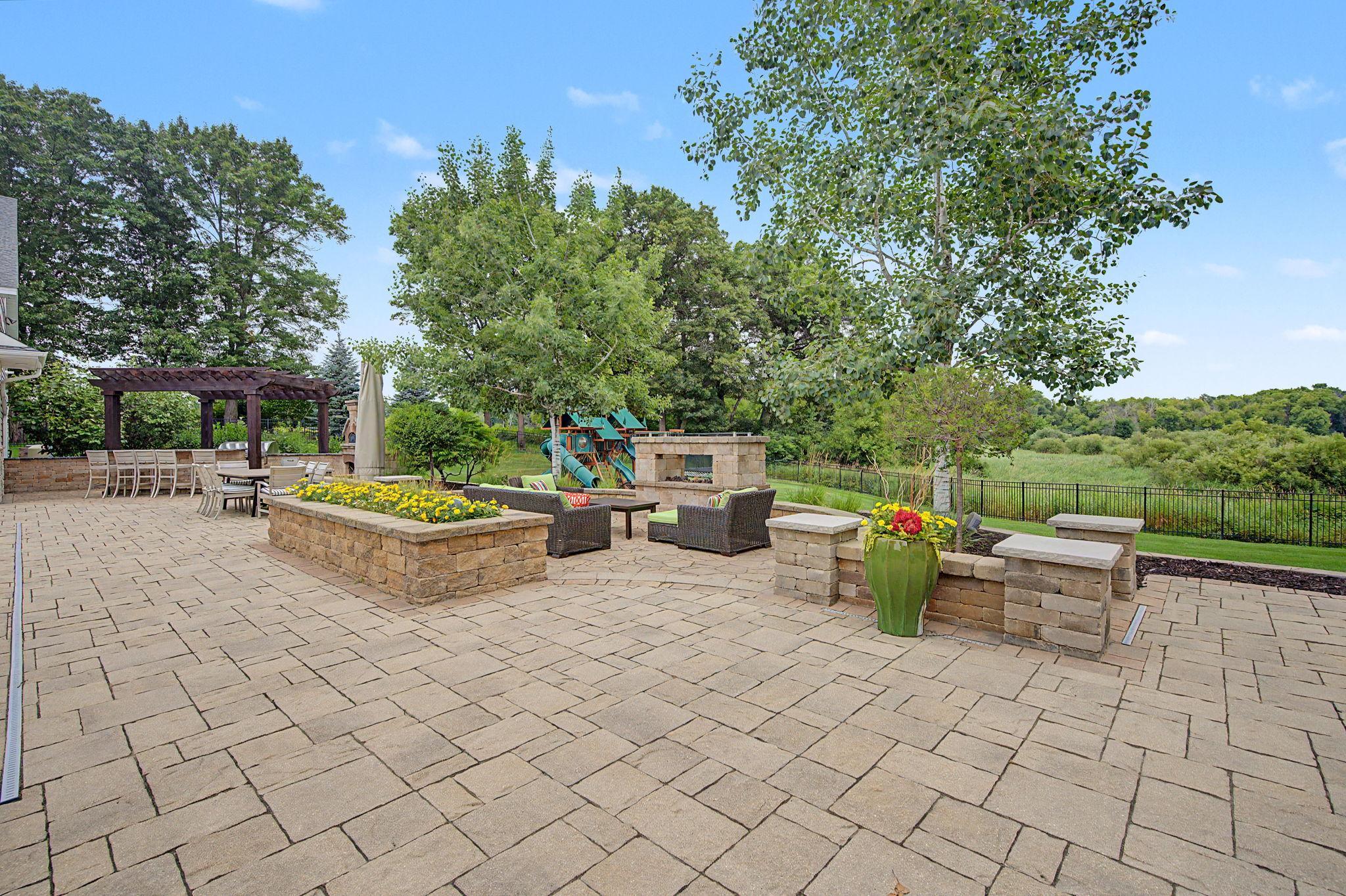 Patio Sitting Area with Fire Place | 15471 Dogwood St NW