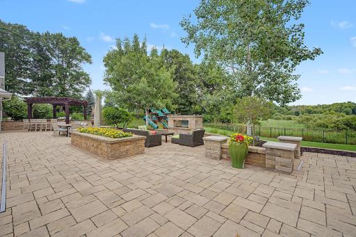 Patio Sitting Area with Fire Place | 15471 Dogwood St NW