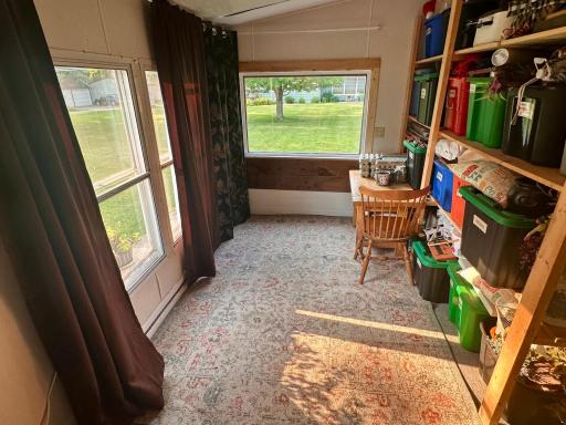 Currently uilized as storage, this room offers so many options!!