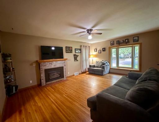 Bay window allows the natural light to fill your common space.