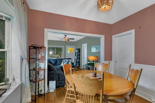 Dining Room to Living Room