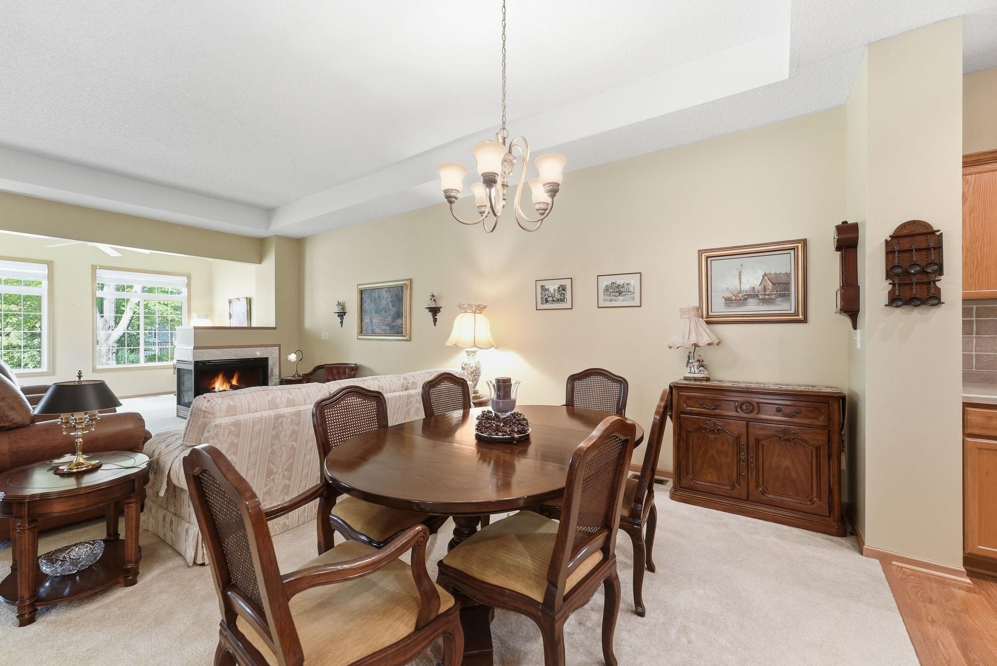View into Living and Sunroom
