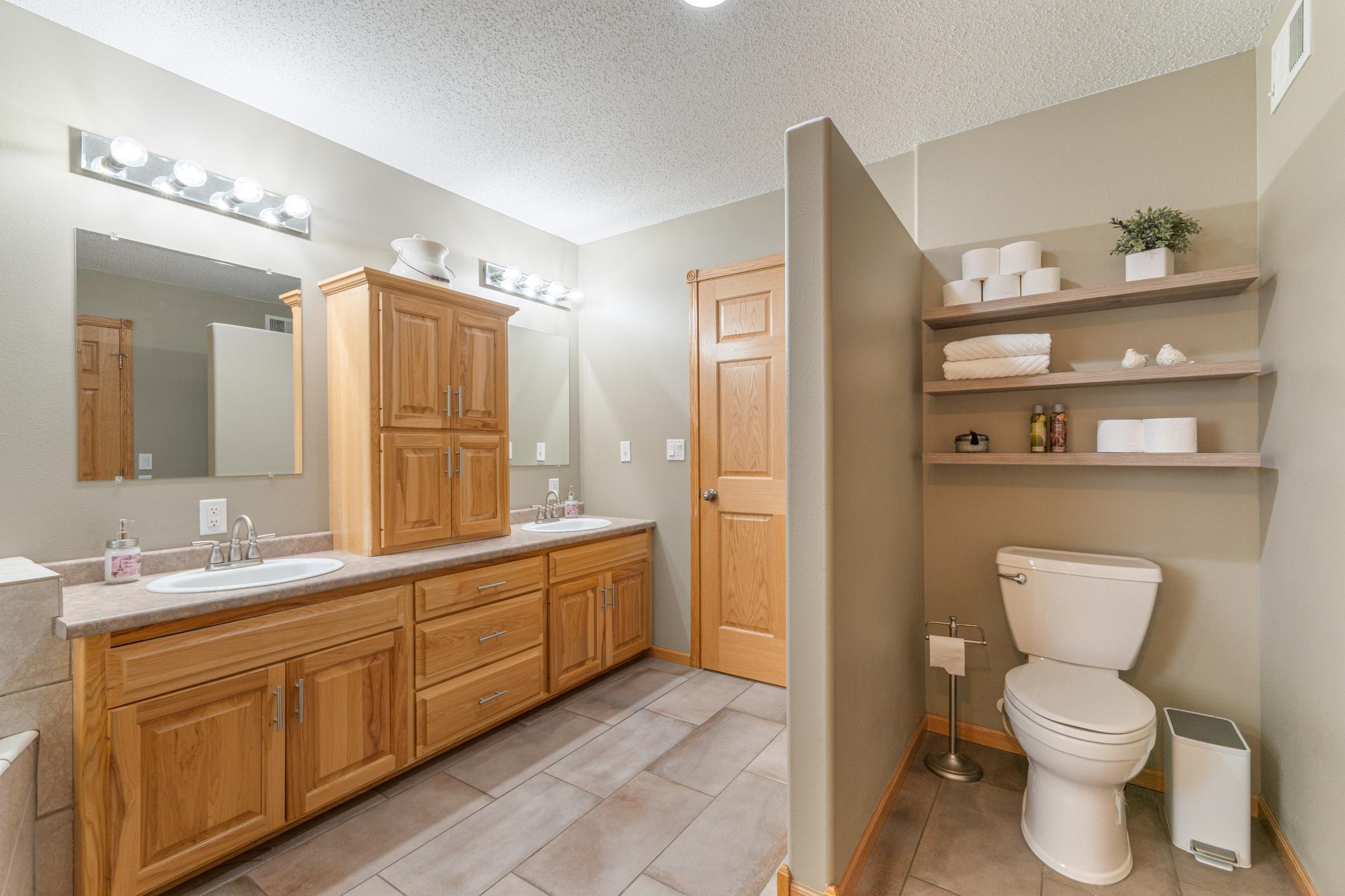 Bathroom upstairs