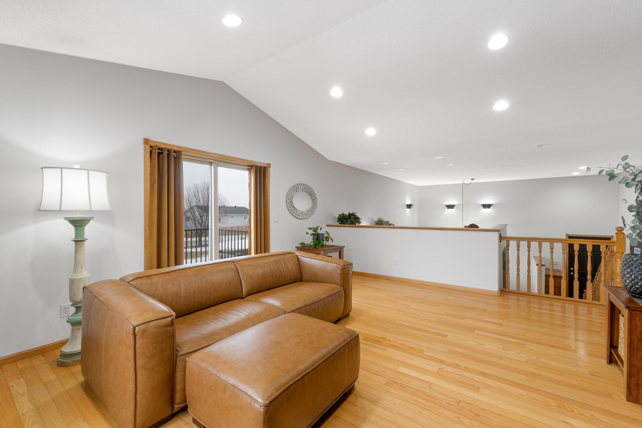 Sliding glass doors to Deck