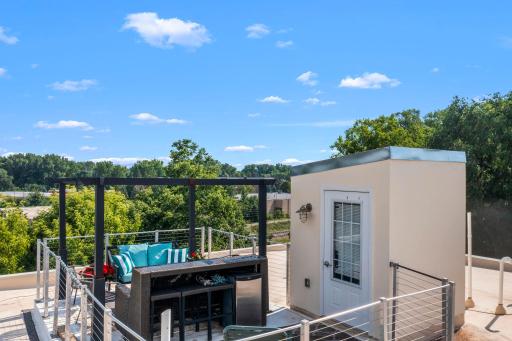 Rooftop deck for only this unit