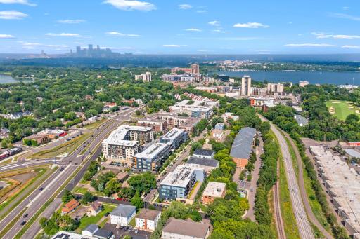 Beautiful skyline views