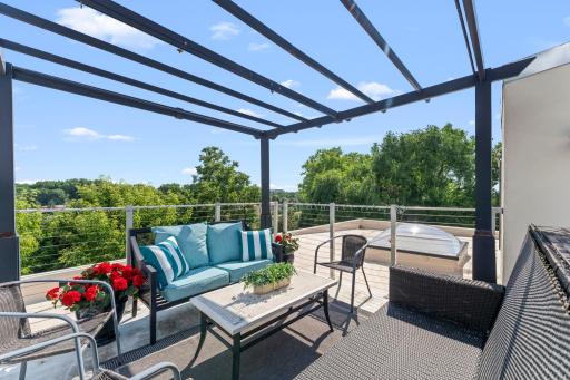 Access to rooftop deck only for this unit!