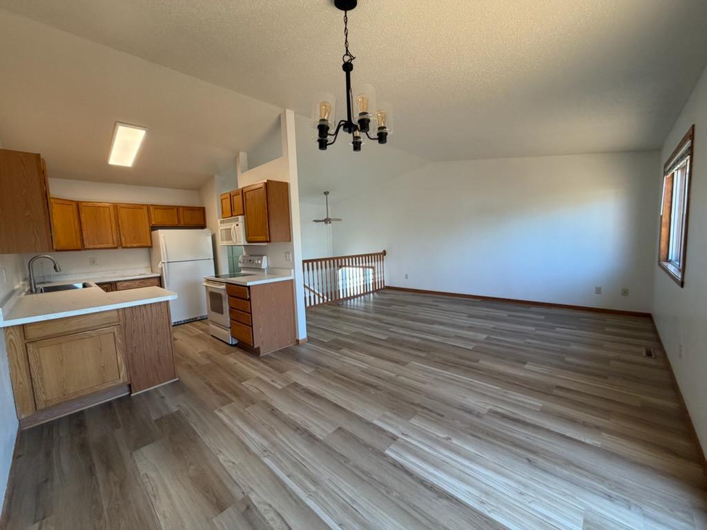 Dining room/Kitchen/Living Room