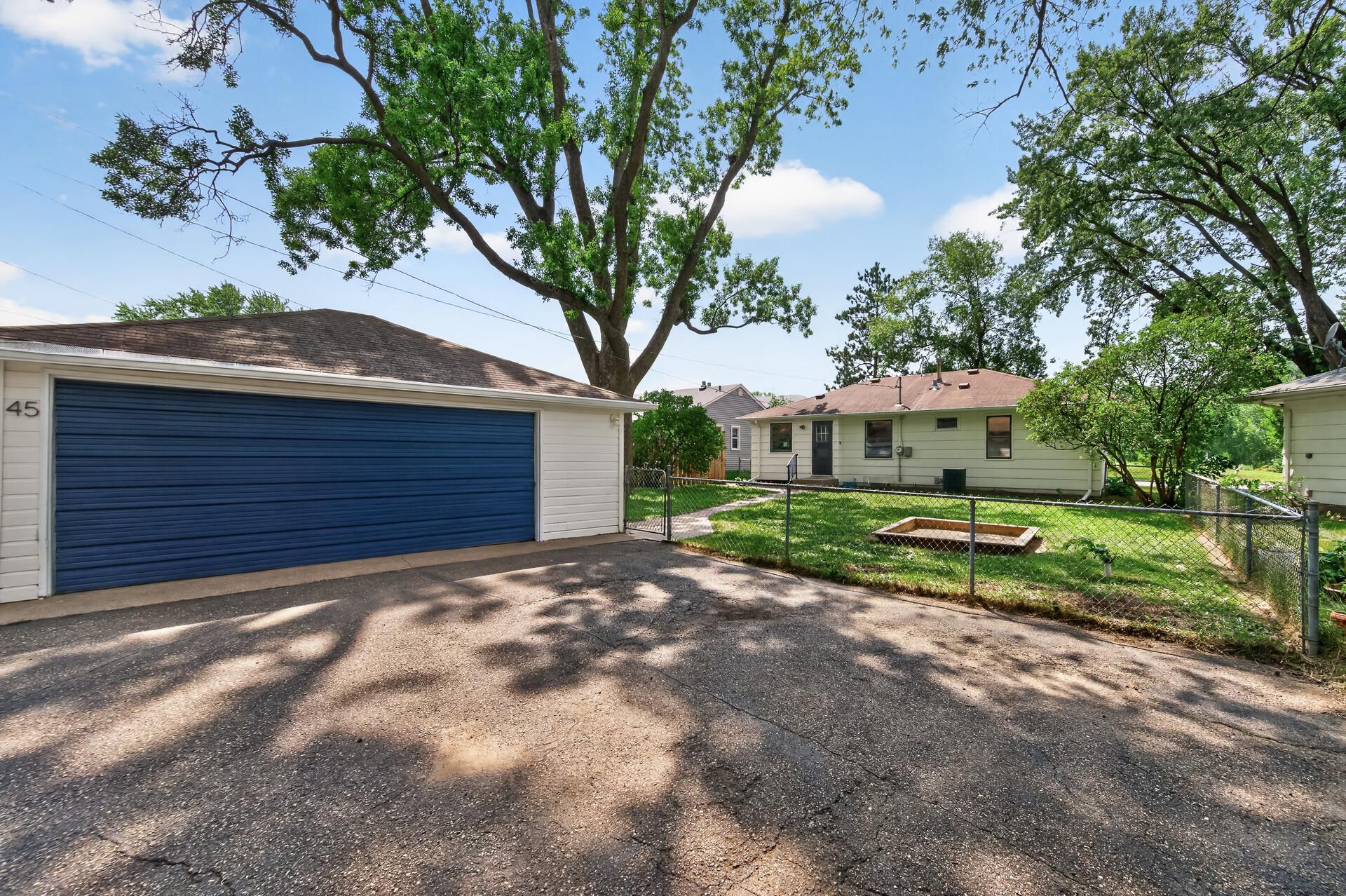 Backyard is completely fenced in - perfect for pets and little ones.