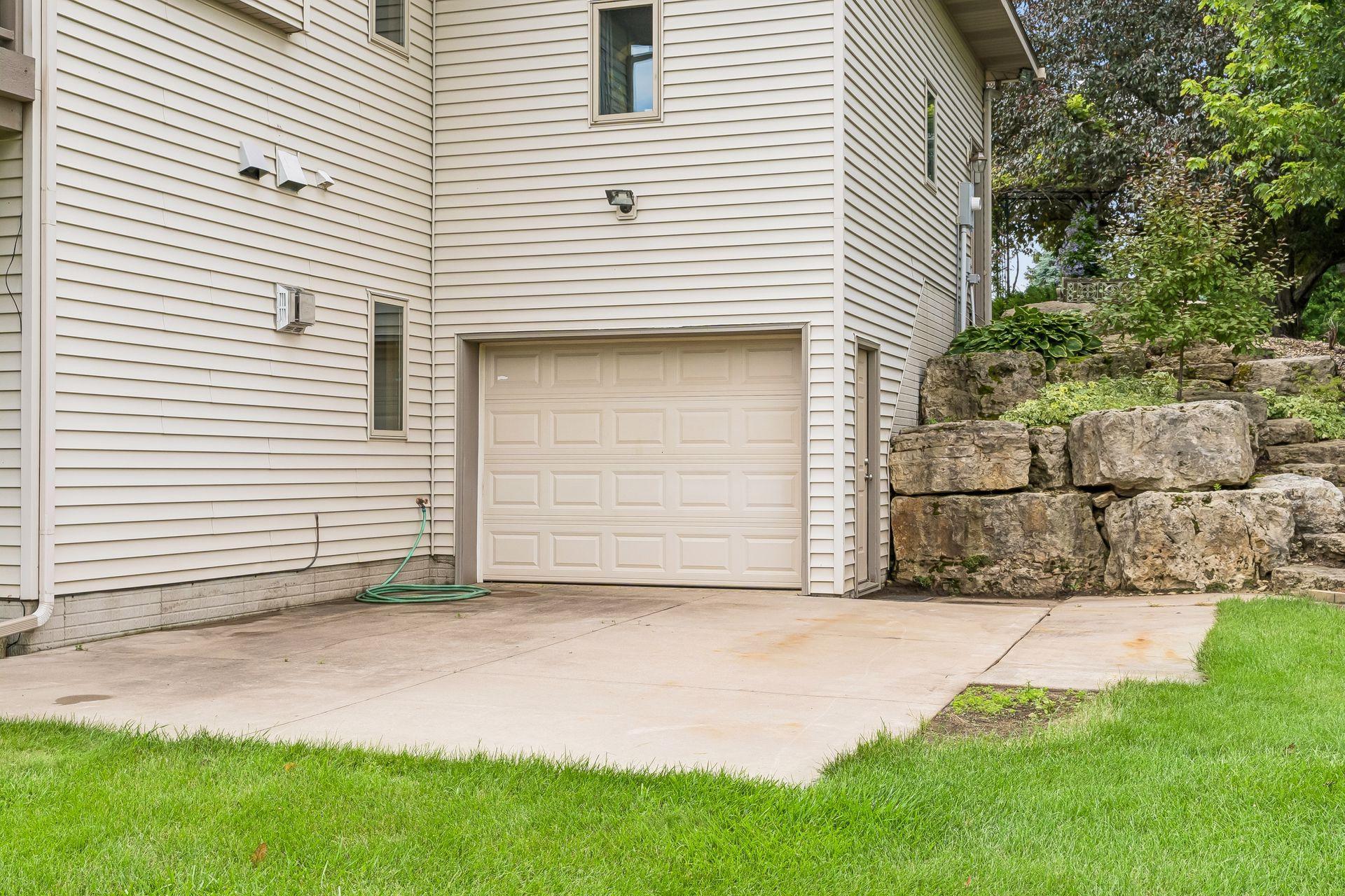 Lower level garage access