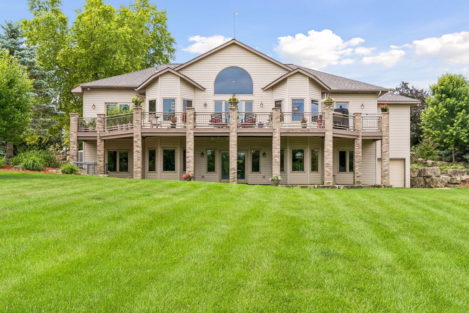 Spend more time enjoying the outdoors and less time dragging hoses around - the impressive 16-zone irrigation system keeps the expansive yard beautifully maintained.