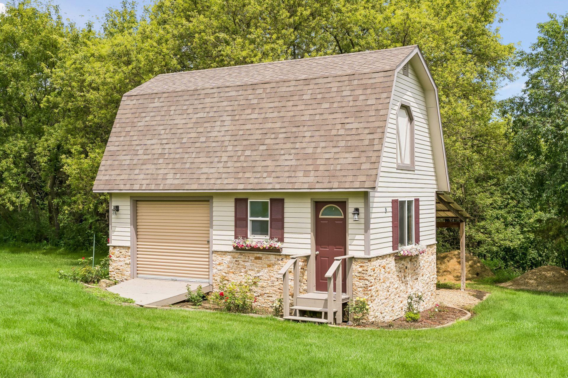 The impressive two-story storage shed with attached lean-to provides endless possibilities. Create a dedicated hobby space, playhouse, or enjoy ample storage for all your outdoor equipment and toys.
