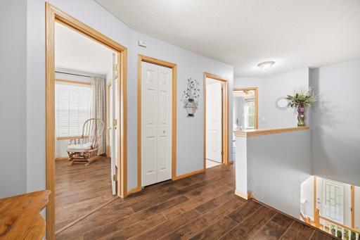 Open Upper level landing