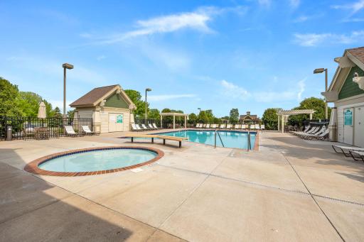 Club West pool area