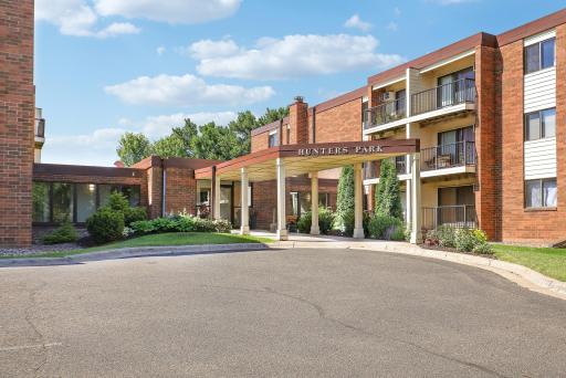 Secure condo entrance! Lots of parking in the surface lot as well as underground parking for residents.