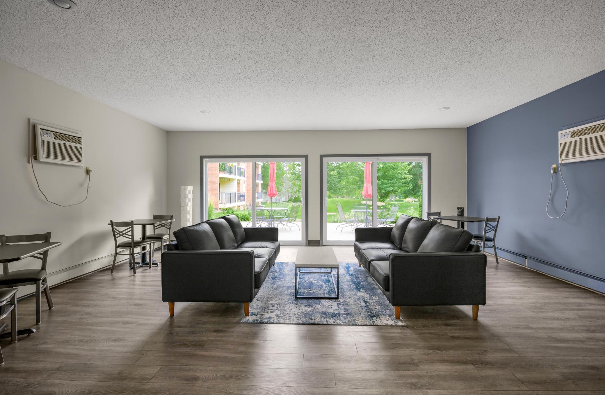 Common room and patio