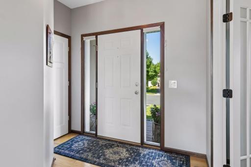 Welcoming entryway