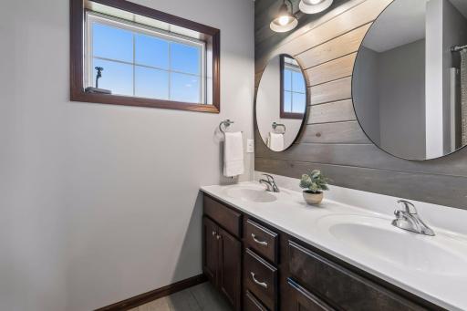 Updated upper level full bathroom