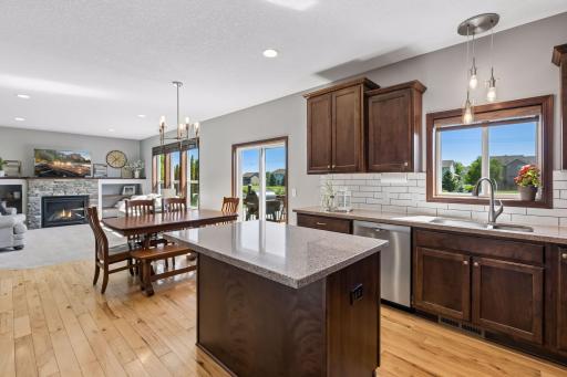Open concept with amazing light