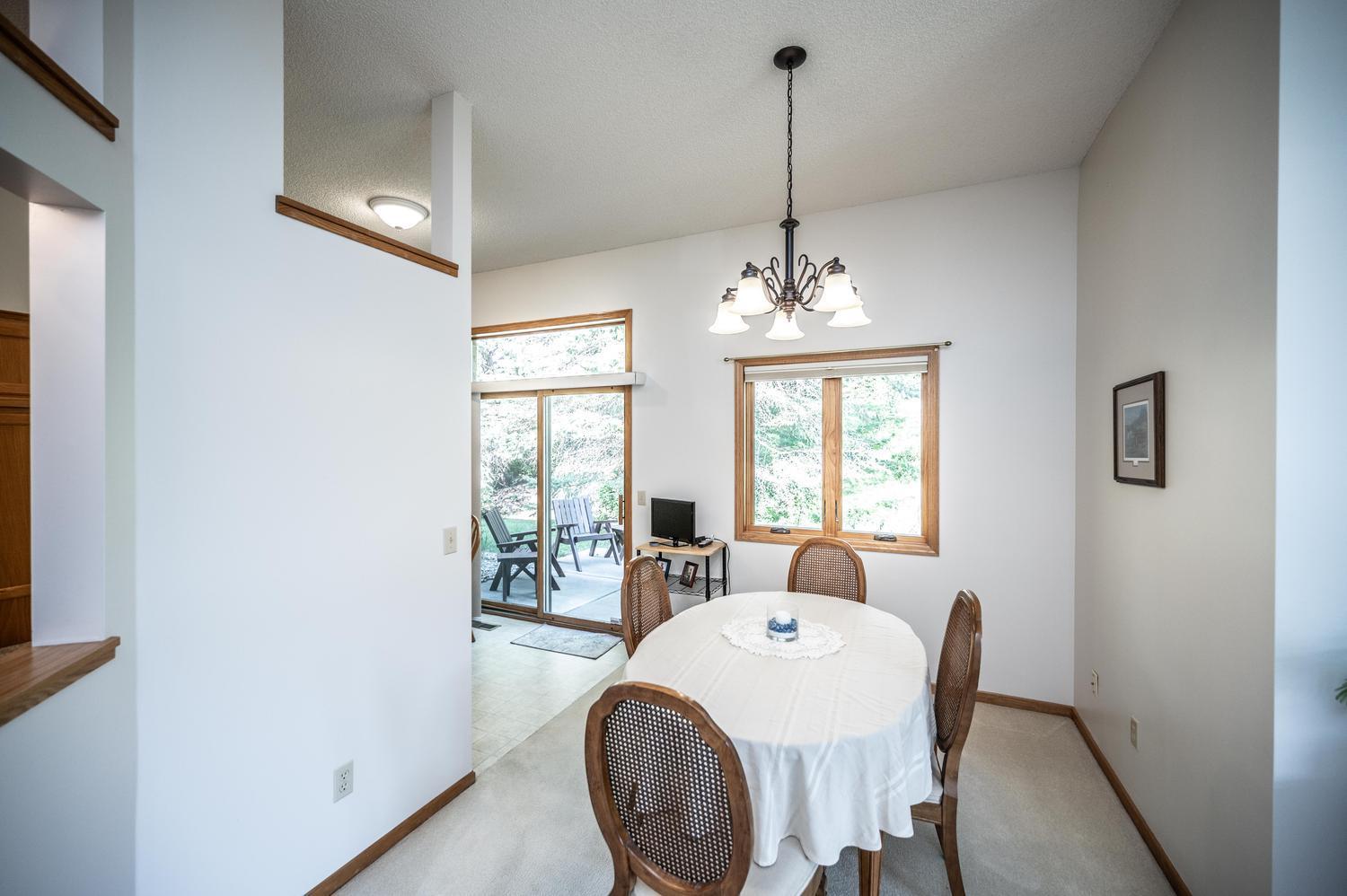 Formal dining area