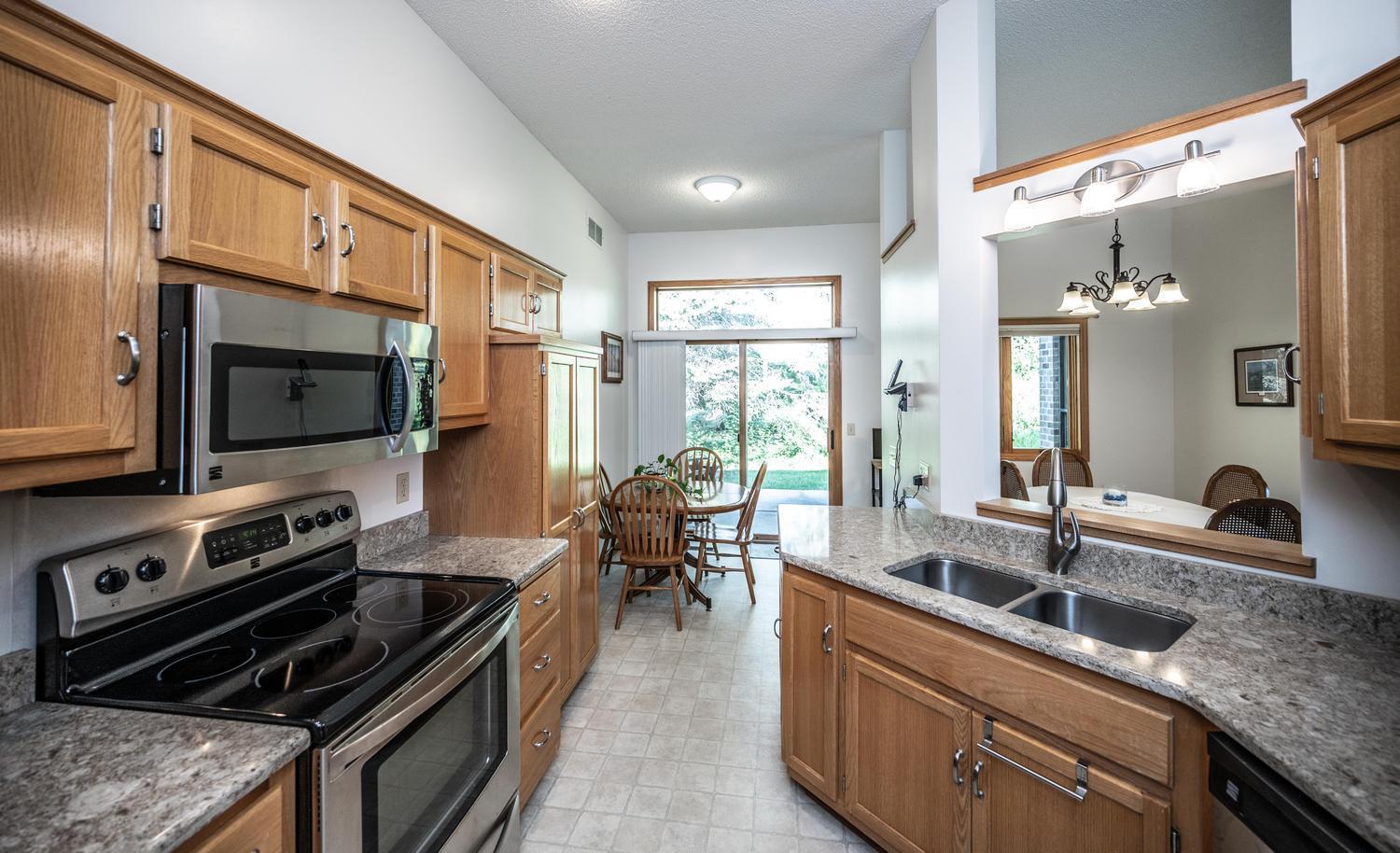 Spacious kitchen