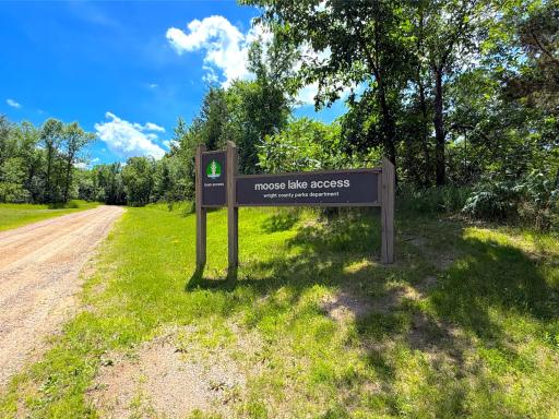 A unique bonus of this property is its location adjacent to Wright County Park, offering nearby public lake access and additional opportunities to enjoy the recreation Moose Lake has to offer.