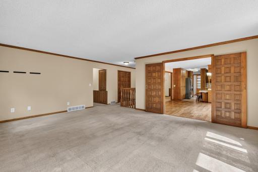 Family Room is open to the Kitchen and Dining Area