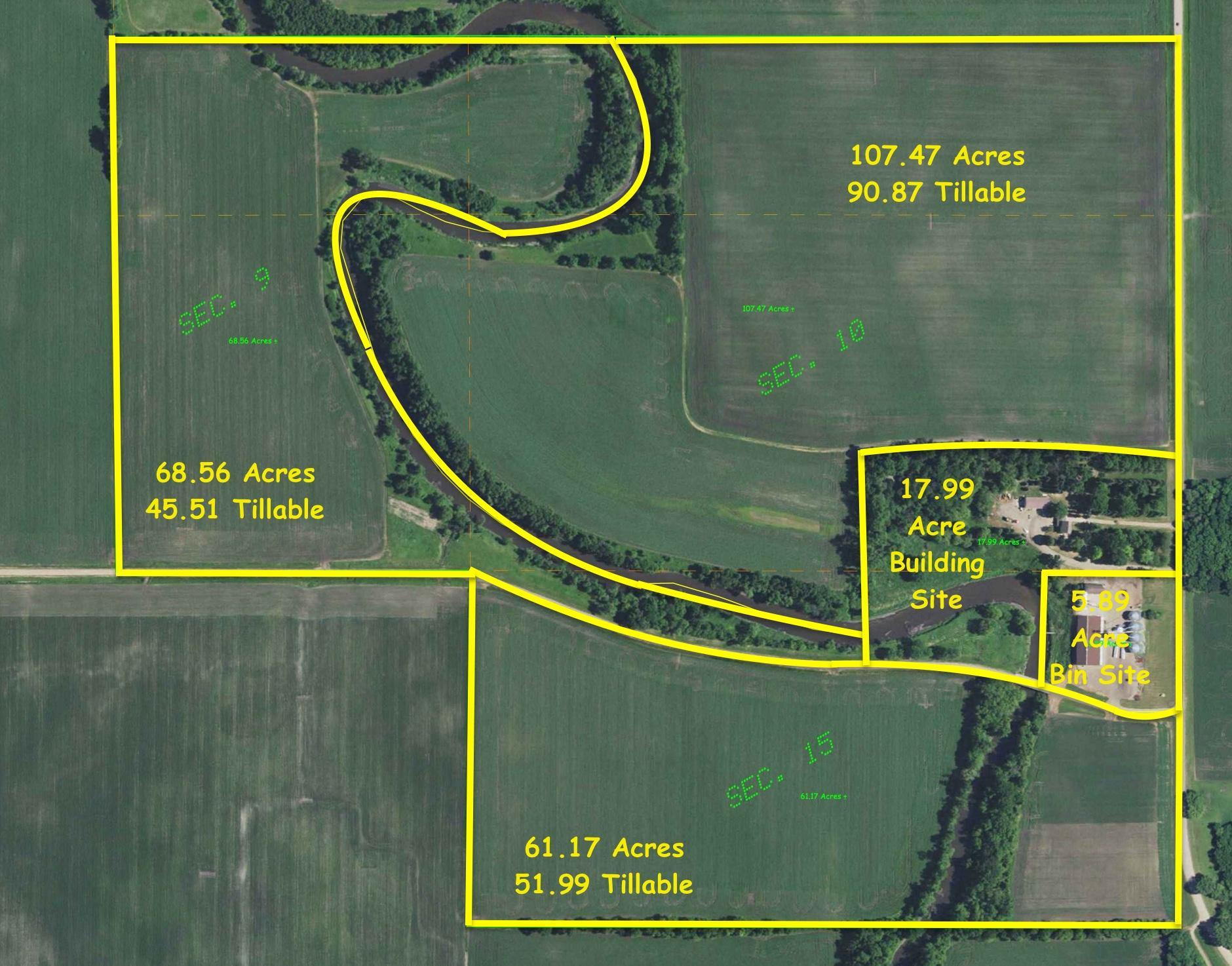 Proposed Splits of parcels