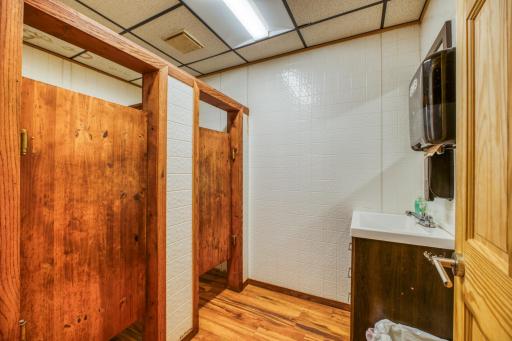 Men's and Women's restrooms are both located on the main floor off of the bar area. Welcome to The Big Winnie Bar and Cafe located in Bena, Minnesota Just off of Highway 2.