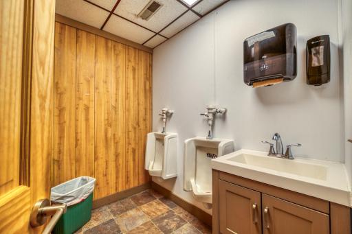 Mens' Restroom just off the bar. Welcome to The Big Winnie Bar and Cafe located in Bena, Minnesota Just off of Highway 2.