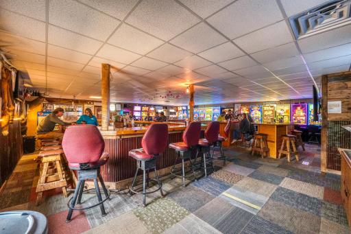 Updated Bar area and layout. Welcome to The Big Winnie Bar and Cafe located in Bena, Minnesota Just off of Highway 2.