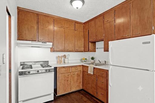 Big space for making meals