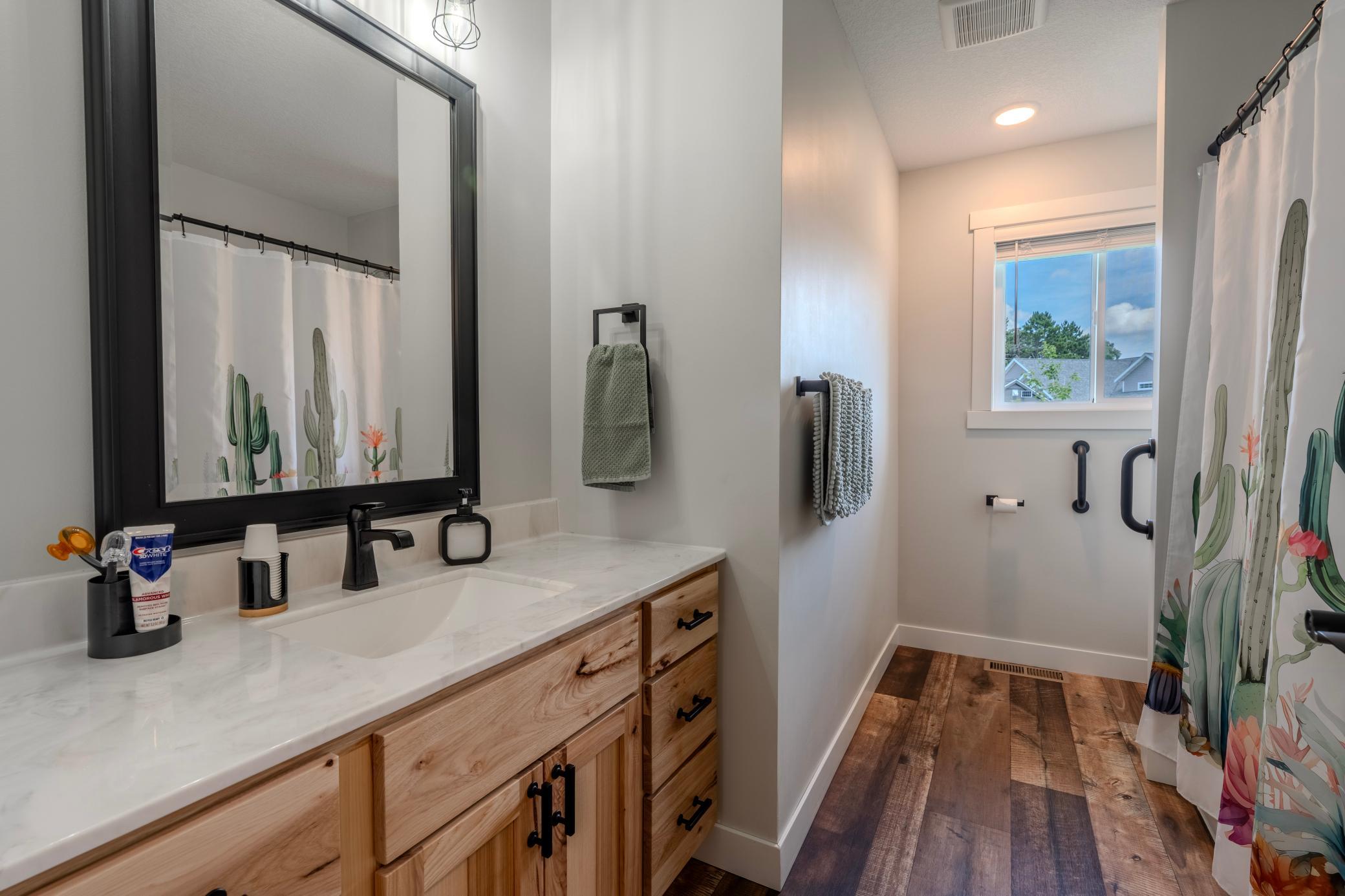 Bathroom in hallway