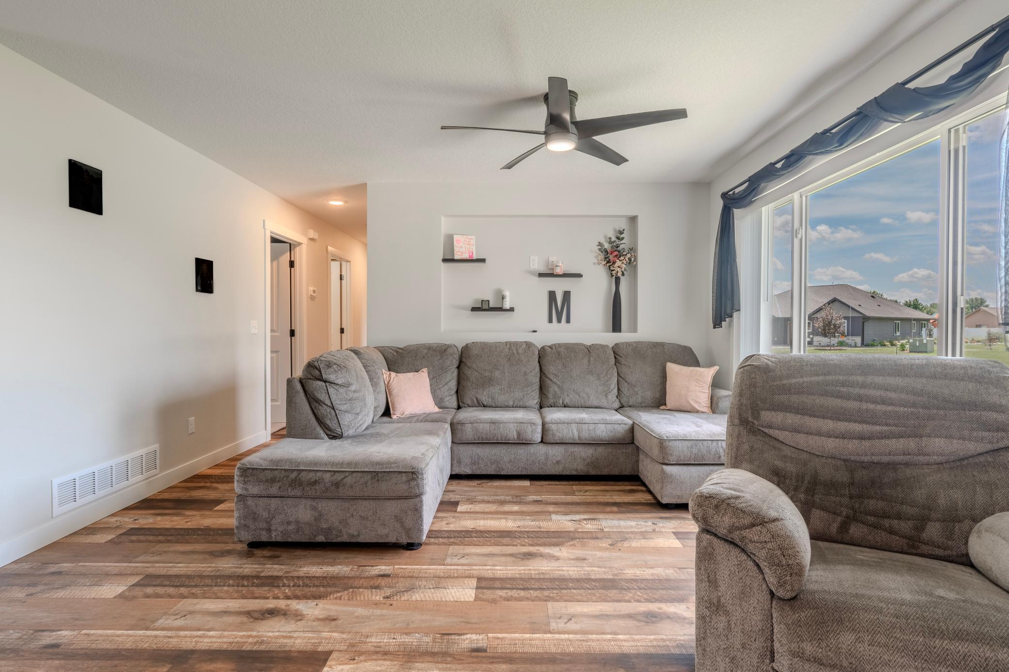 Living room off front entry
