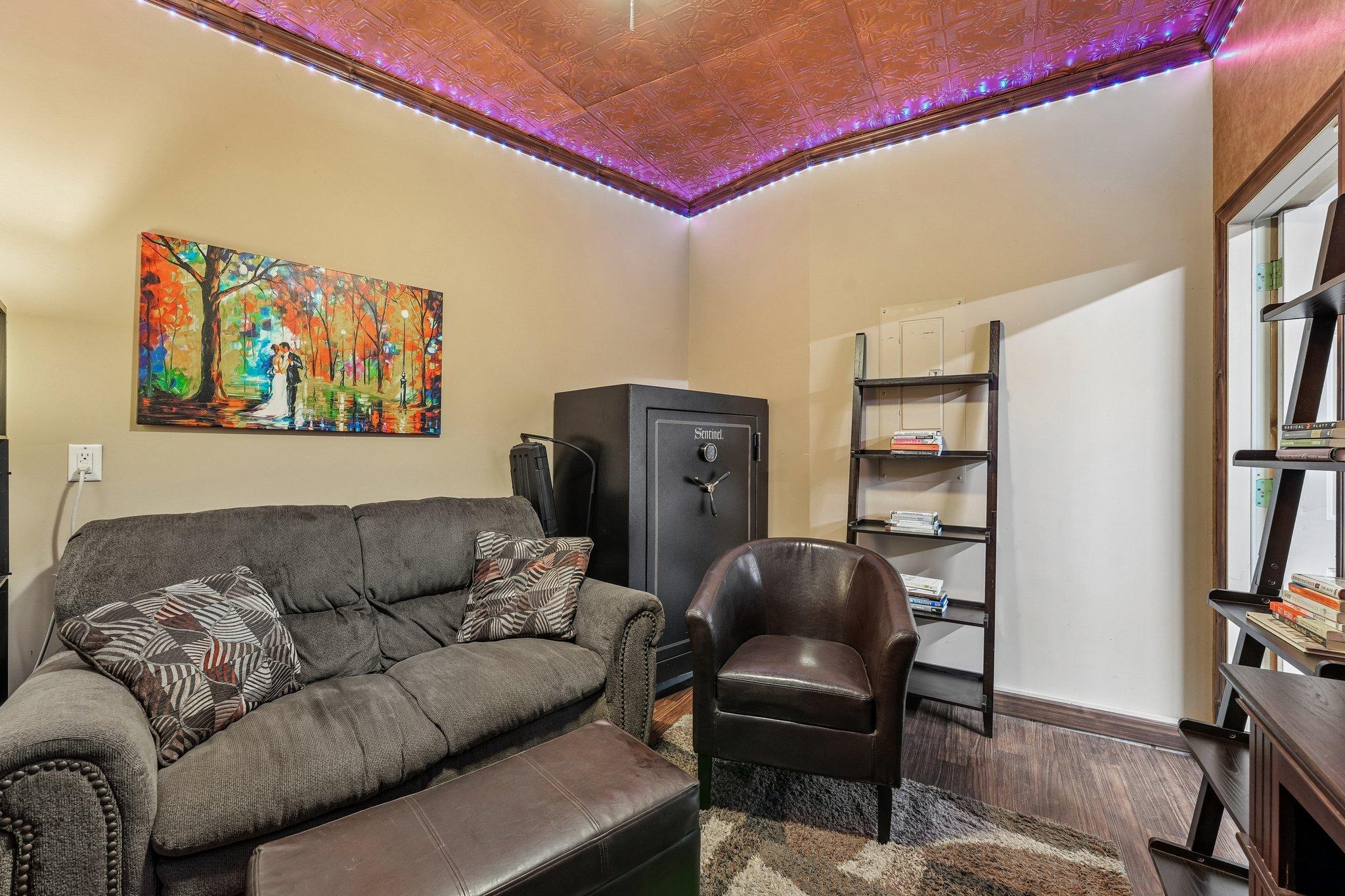 Man Cave in Garage