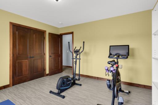 Lower Level (4th) Bedroom/Exercise Room