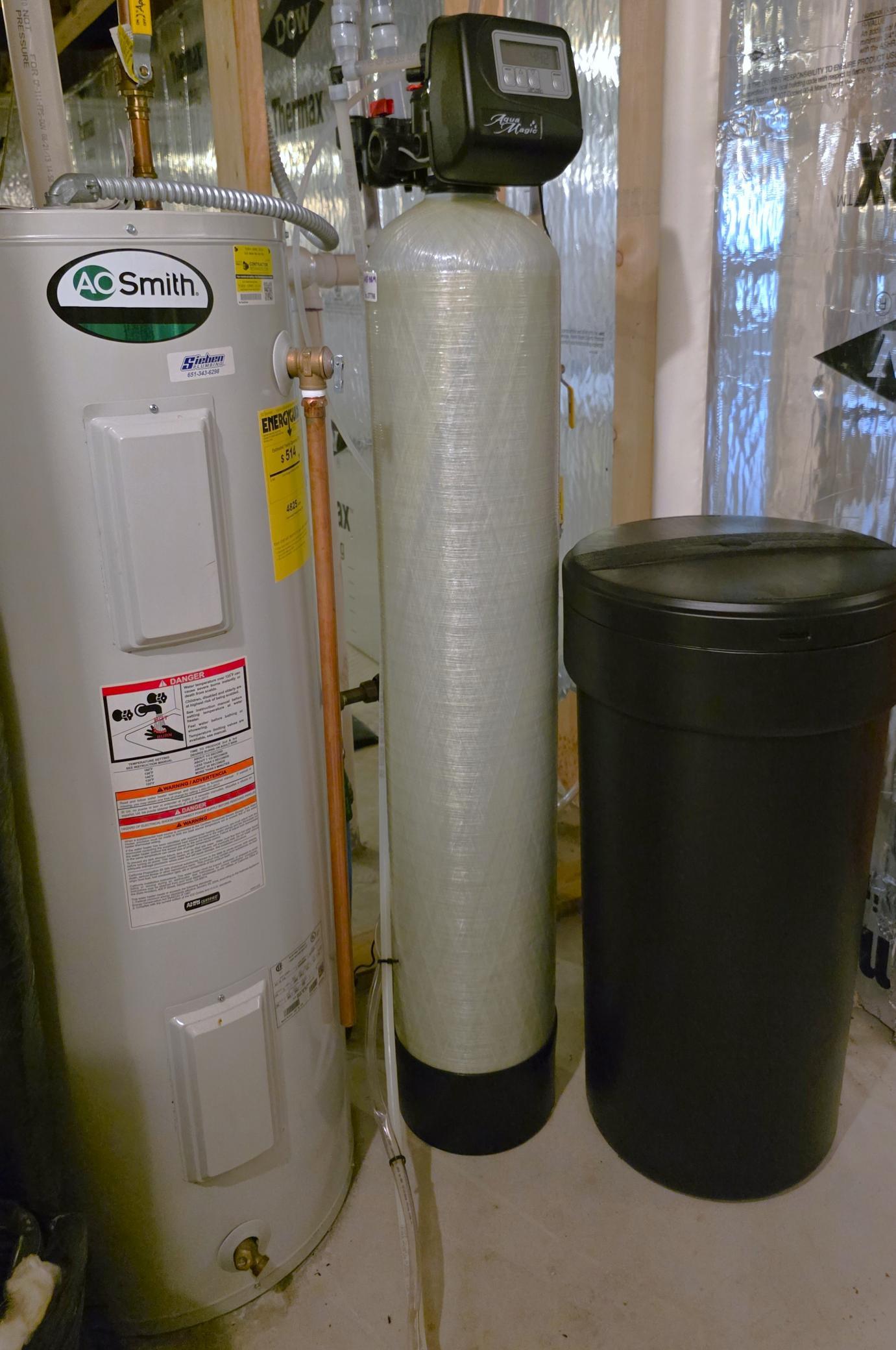 Water Heater and Softner