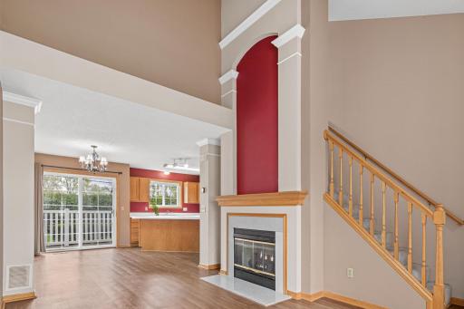 Bright, open main level