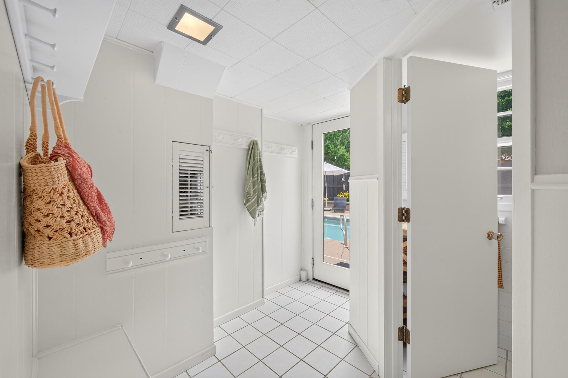 Pool Entrance