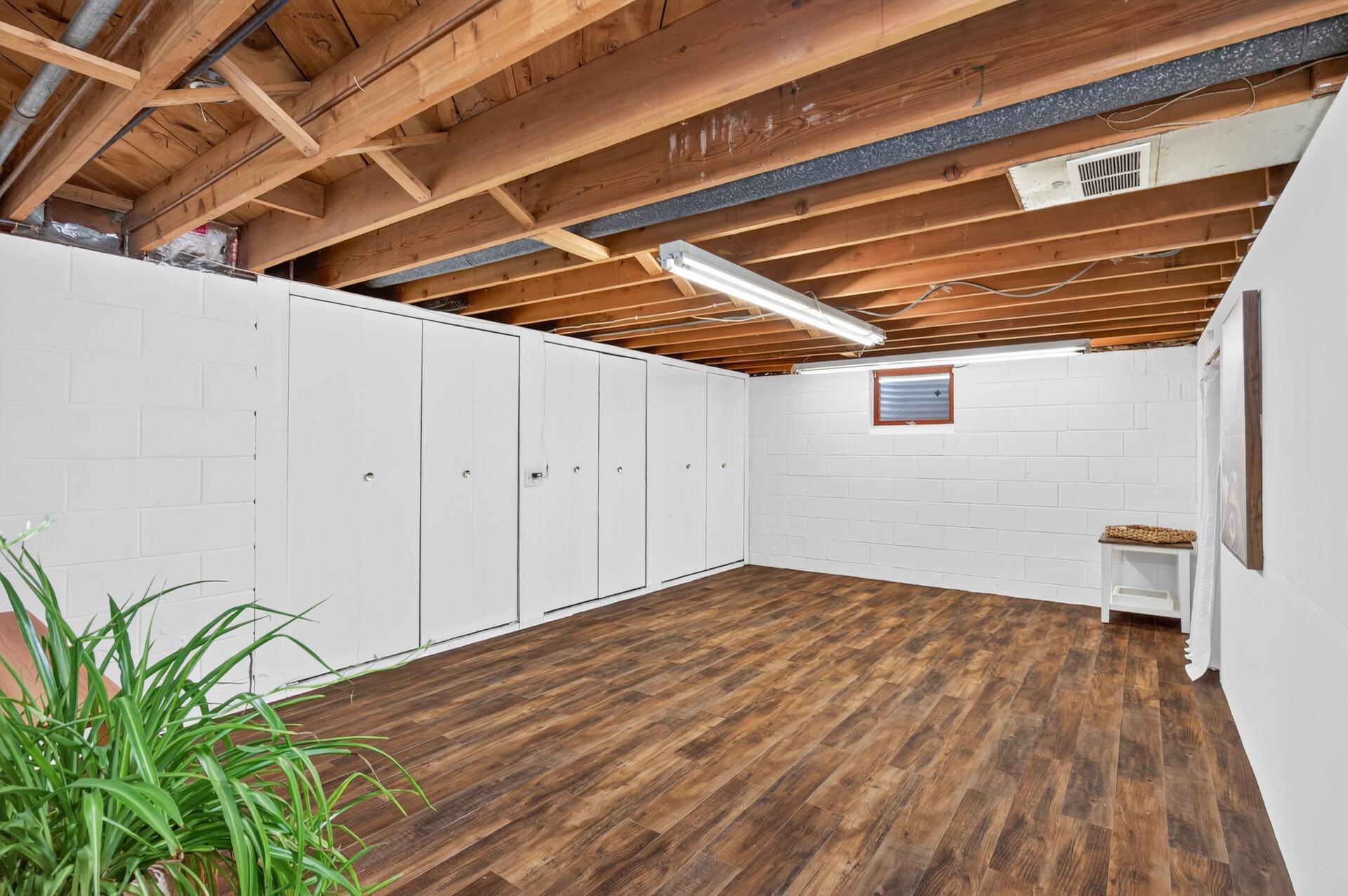 Lower Level Rec Room/Office/Furture Fourth Bedroom?