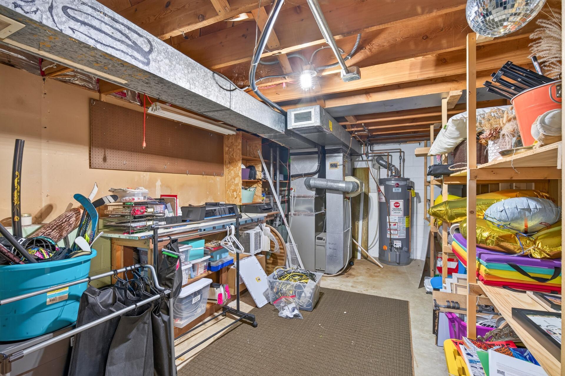 Large Storage & Utility Room